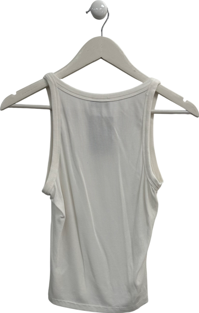 White Fox Mad About Love Tank Top White UK XL