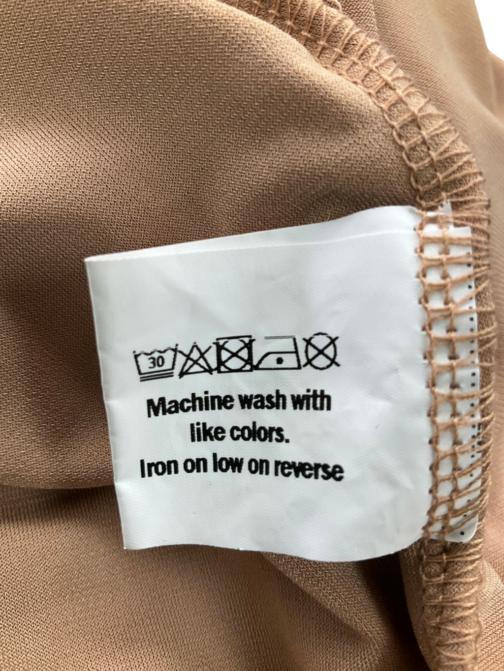 Amazing London Beige Long Sleeve Top UK S/M