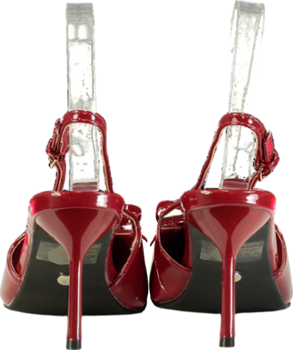 White Fox Red Make Me Blush Heels UK 8 EU 41 👠