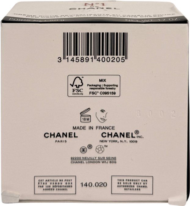 Chanel Beauty N°1 De Chanel Rich Revitalizing Cream 50g