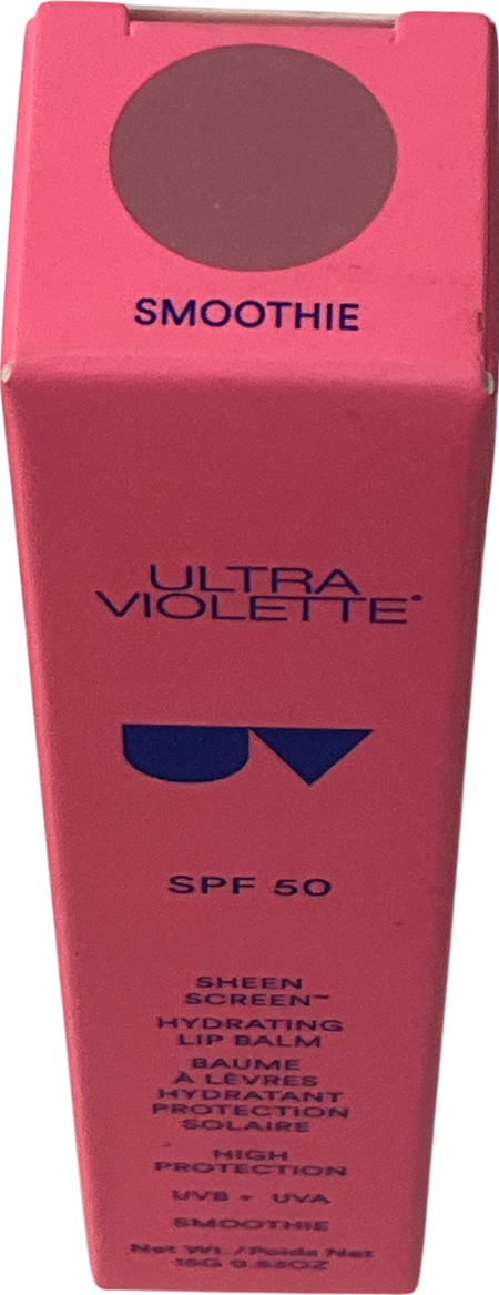 ultra violette Sheen Screen Spf 50 Hydrating Lip Balm Smoothie 15g