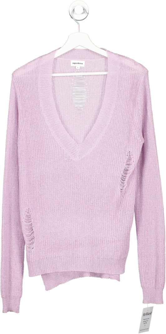 Superdown Purple Mishel Sweater UK S