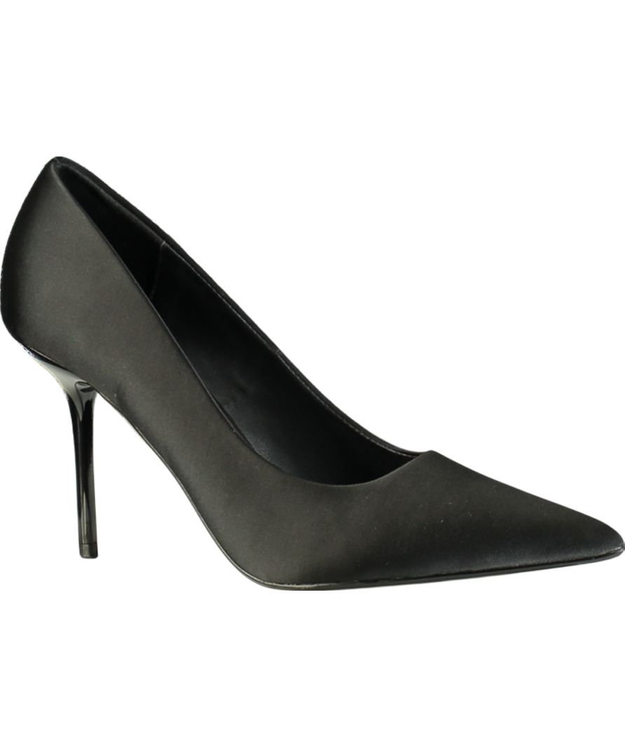 Mint Velvet Black Court High Heels UK 8 EU 41 👠