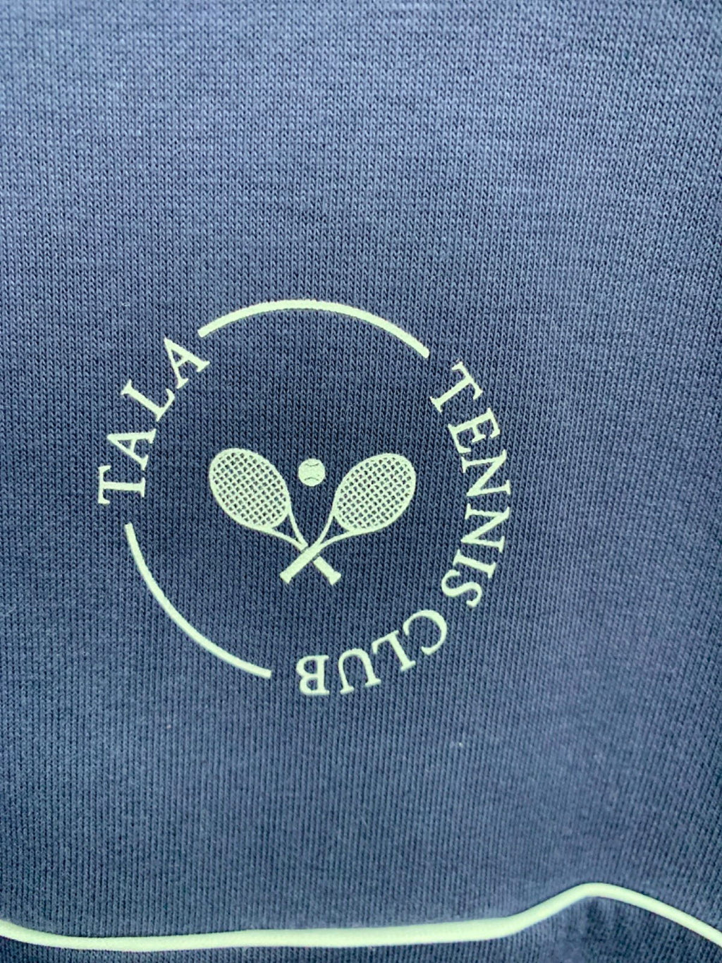 TALA Blue Tennis Club Sweatshirt UK M