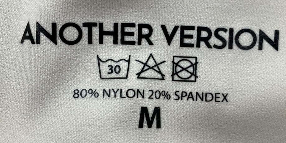 Another Version Cream Second Skin Legging UK M