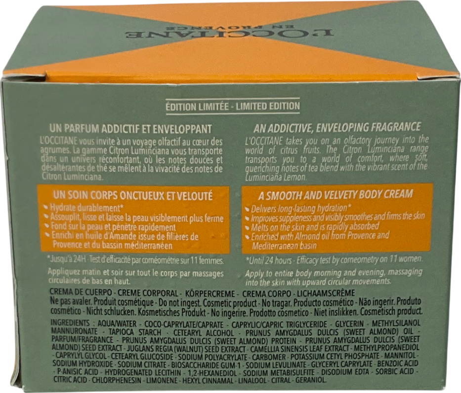 Loccitane Almond Milk Concentrate Body Cream 200ml