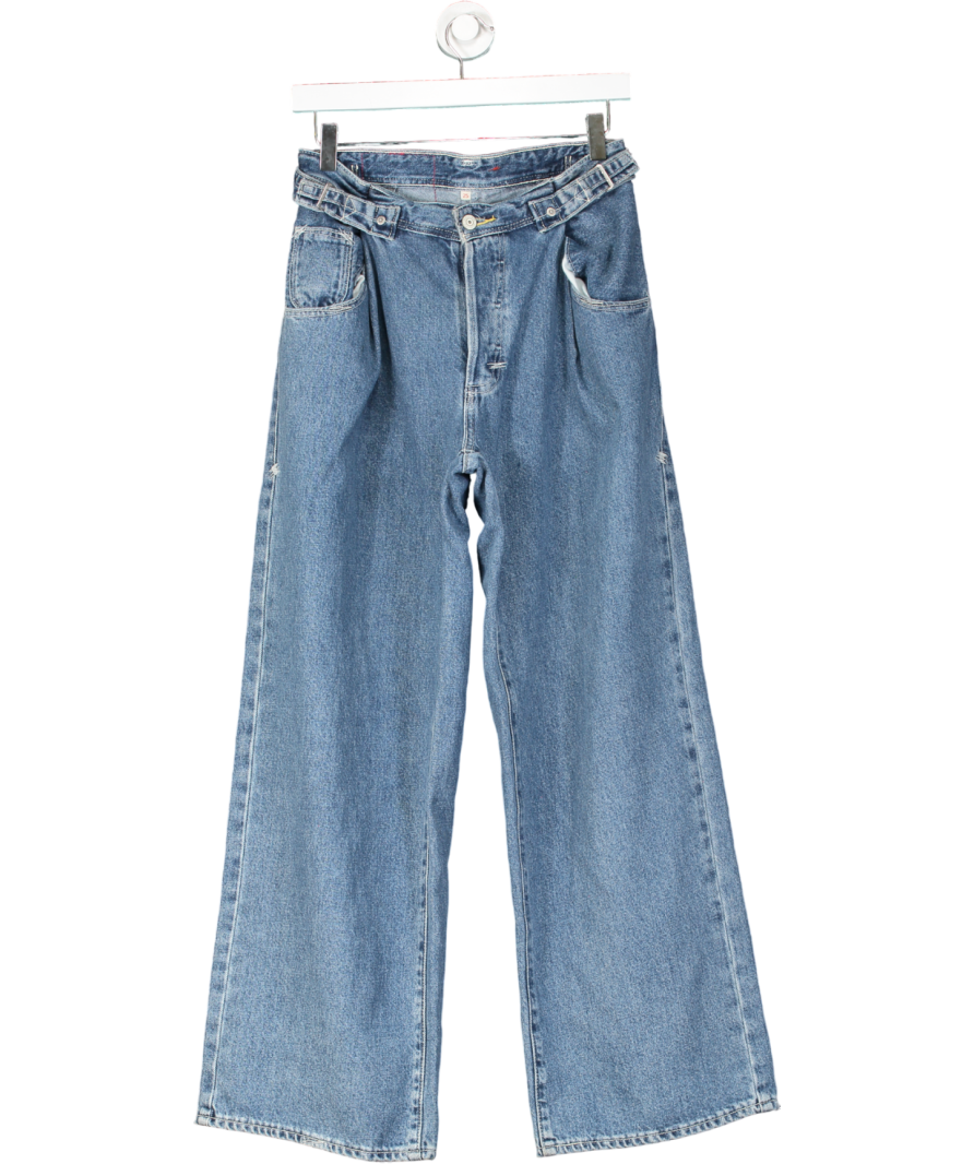 Levi’s Red Label High Wide Leg Blue Jeans UK W25