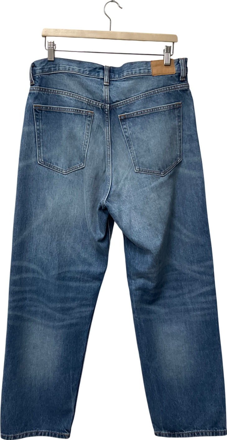 Weekday Blue Astro Loose Baggy Leg Jeans W31