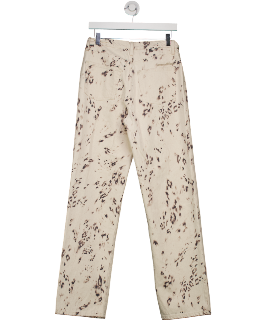 Lovers and Friends White Straight Leg Jeans W25