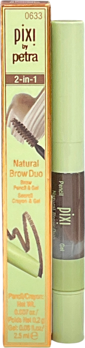 Pixi Natural Brow Duo Deep Brunette 2.5ml