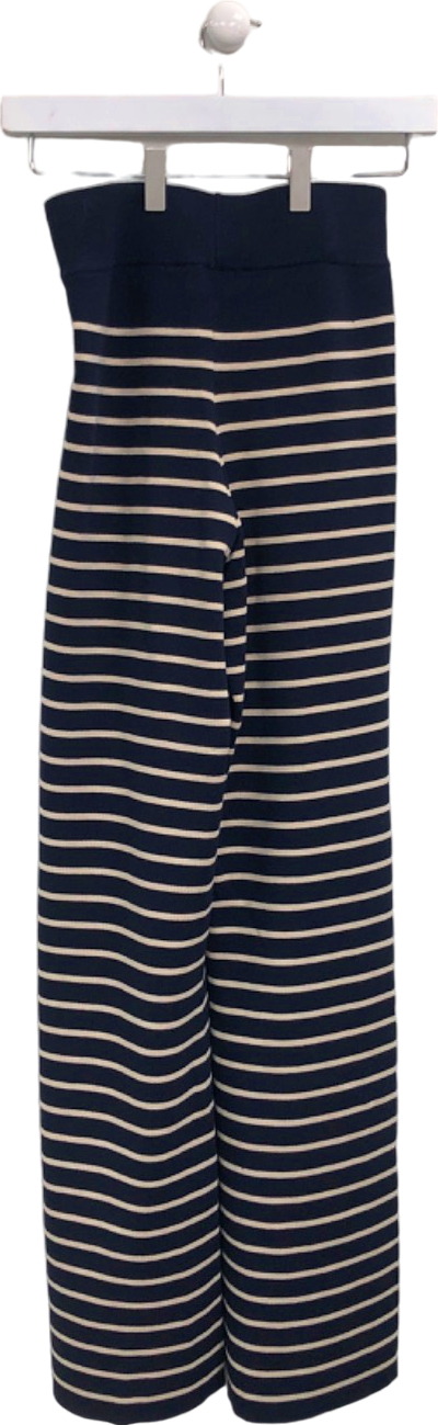 Pretty Lavish Navy and White Striped Trousers XS