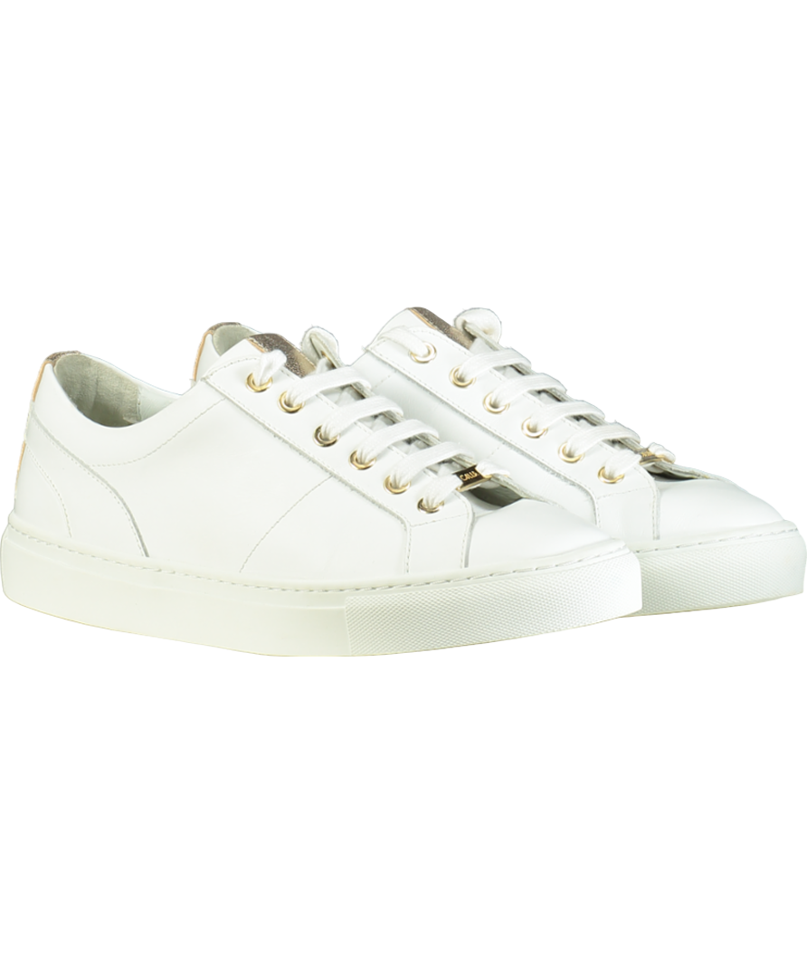 CALLA White Luna Vegan Leather Trainer UK 7 EU 40 👠