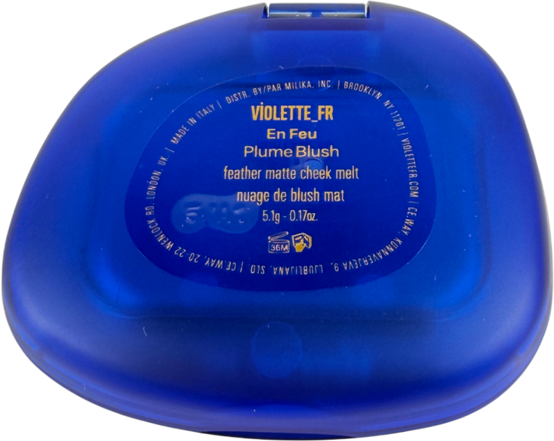 VIOLETTE_FR Feather Matte Cheek Melt Plume Blush En Feu 5.1g