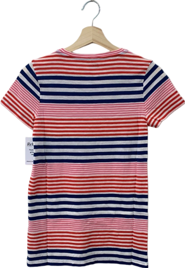 Boden Multicoloured Striped T-Shirt XS