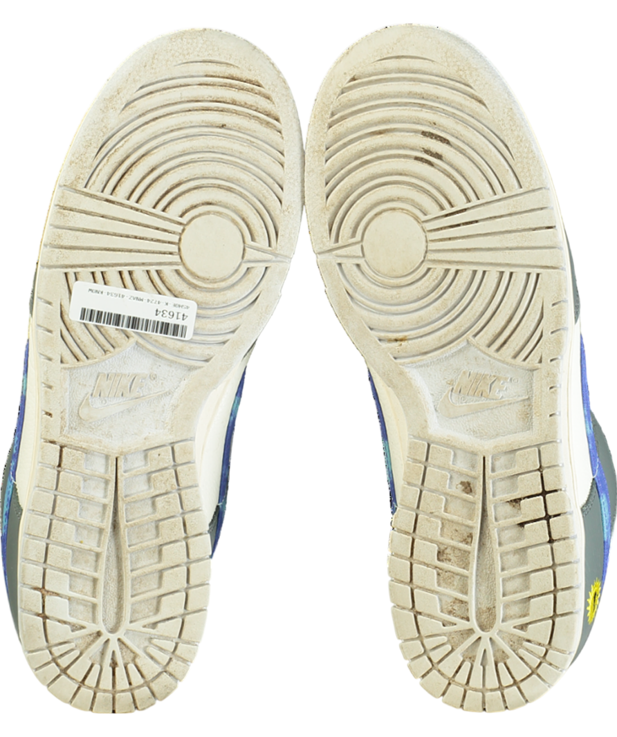 Nike Grey Dunks With Customised Tick UK 9 EU 43 👞