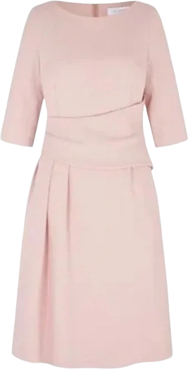 THE FOLD The Fold Sleeveless Camelot Dusty Pink Dress UK 10