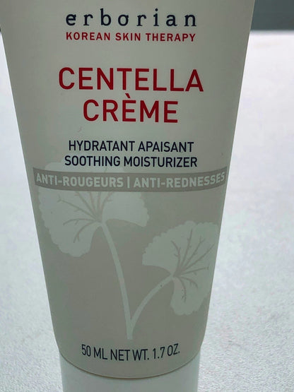 Erborian Centella Crème Hydrant Apaisant Soothing Moisturizer  50ml