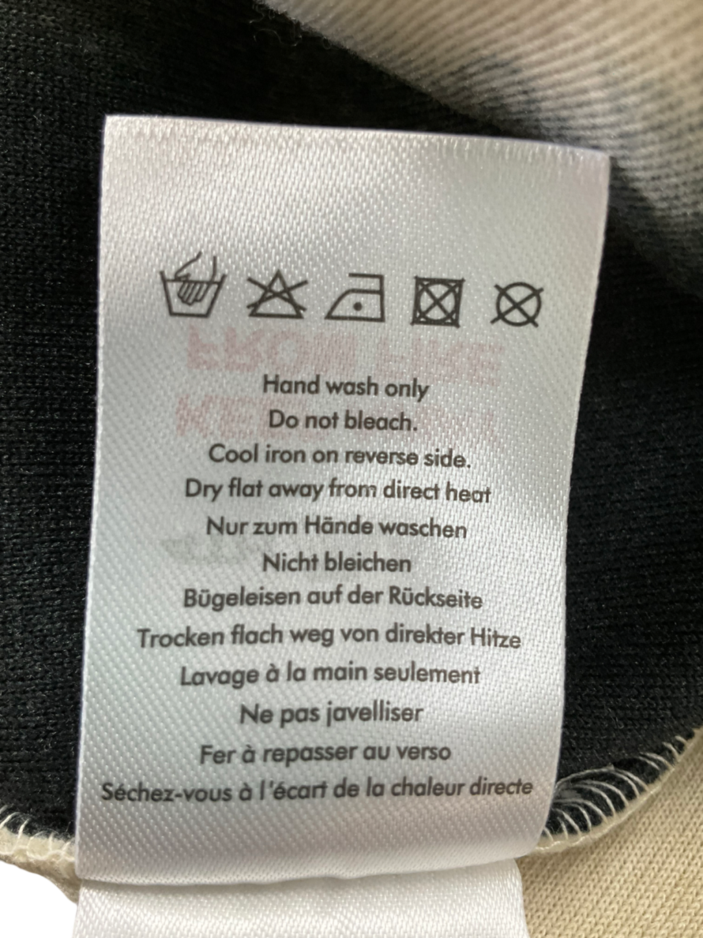 4th Arq Cream Phoenix Half Zip Abstract Fleece UK S