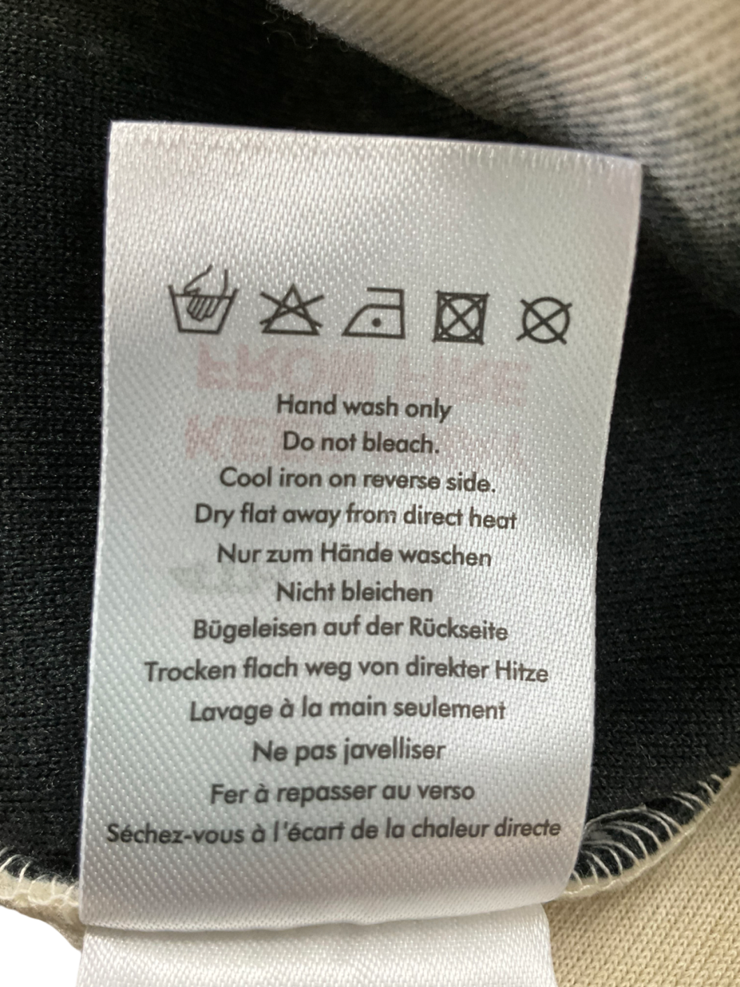 4th Arq Cream Phoenix Half Zip Abstract Fleece UK S