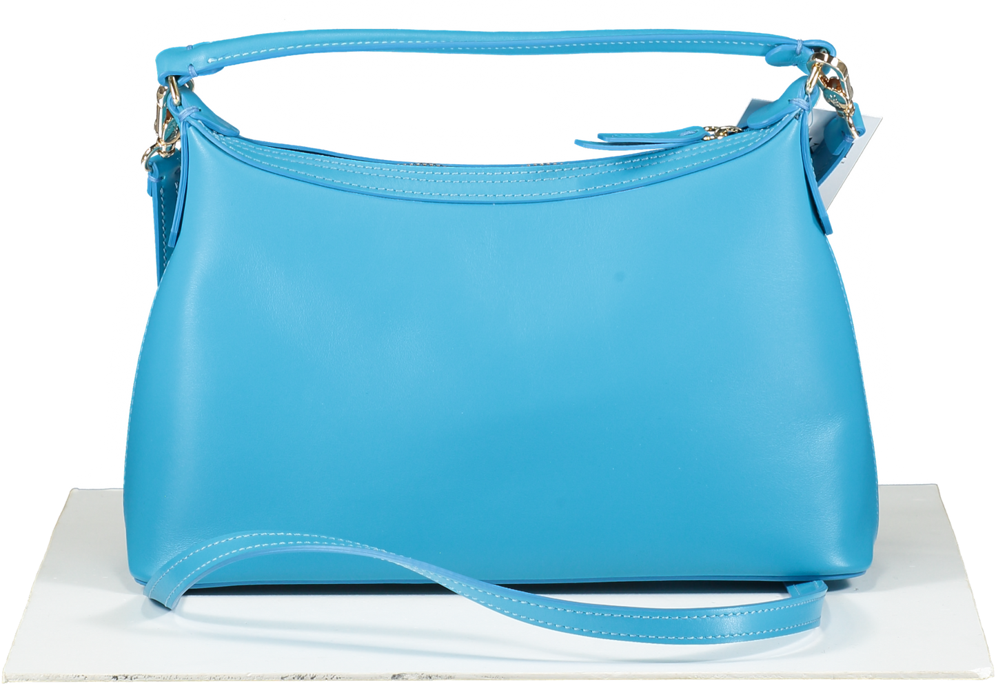 Liu-jo Blue X Leonie Hanne Logo-print Leather Shoulder Bag