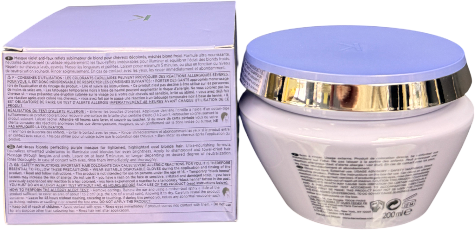 Kerastase Blond Absolu Masque Ultra Violet Treatment 200ml