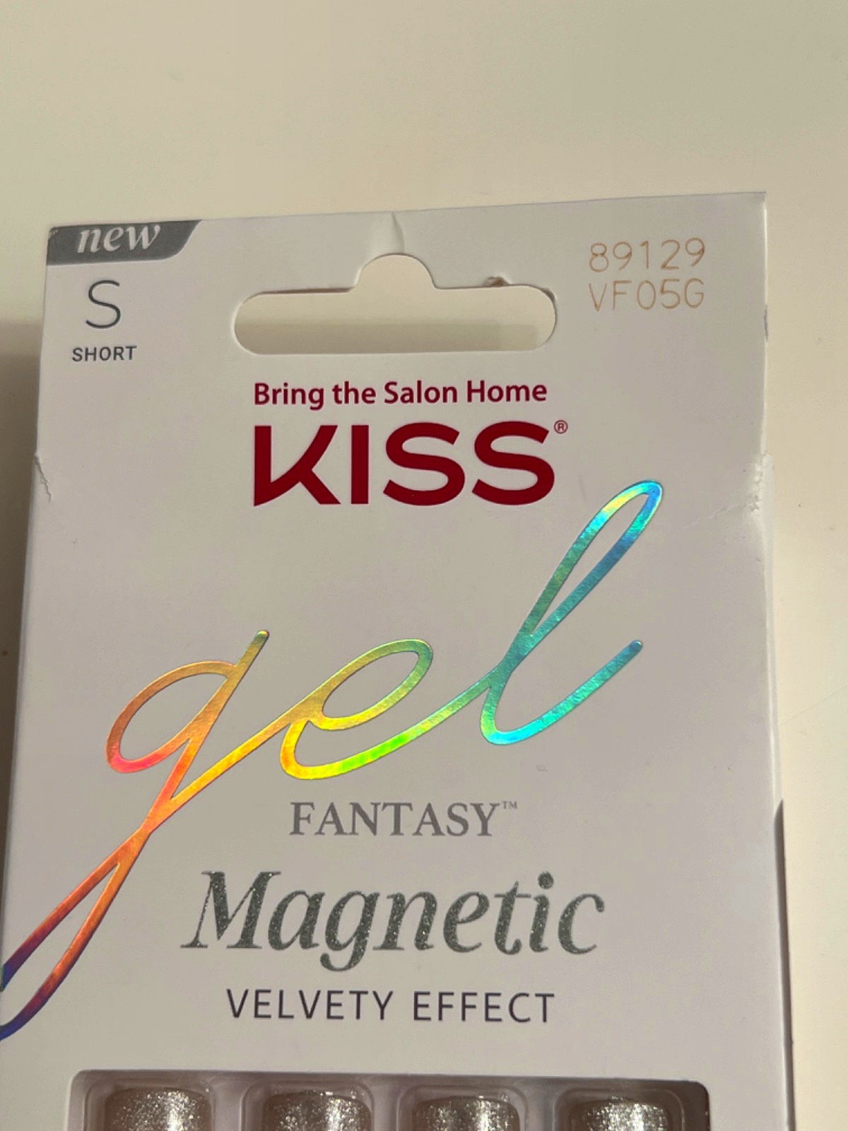 Kiss Gel Fantasy Magnetic Velvety Effect Short 2g