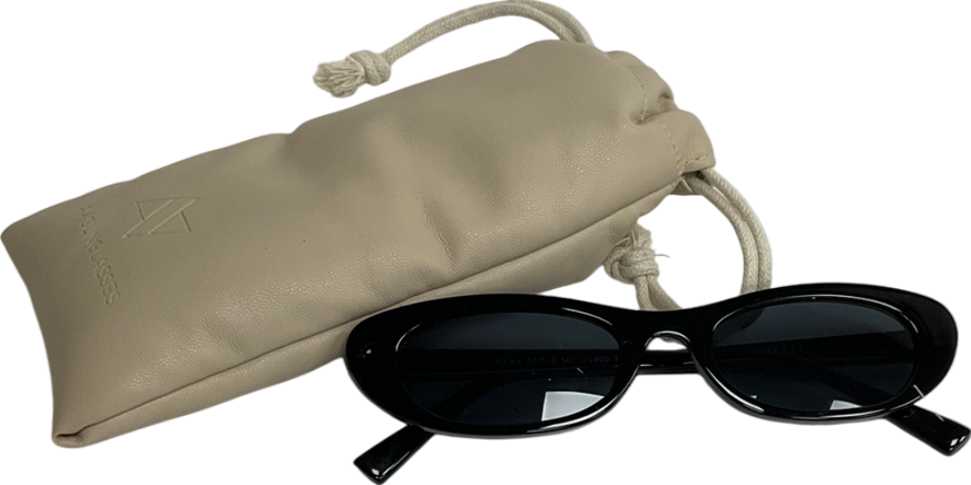 AV sunglasses Raya Black Sunglasses in case