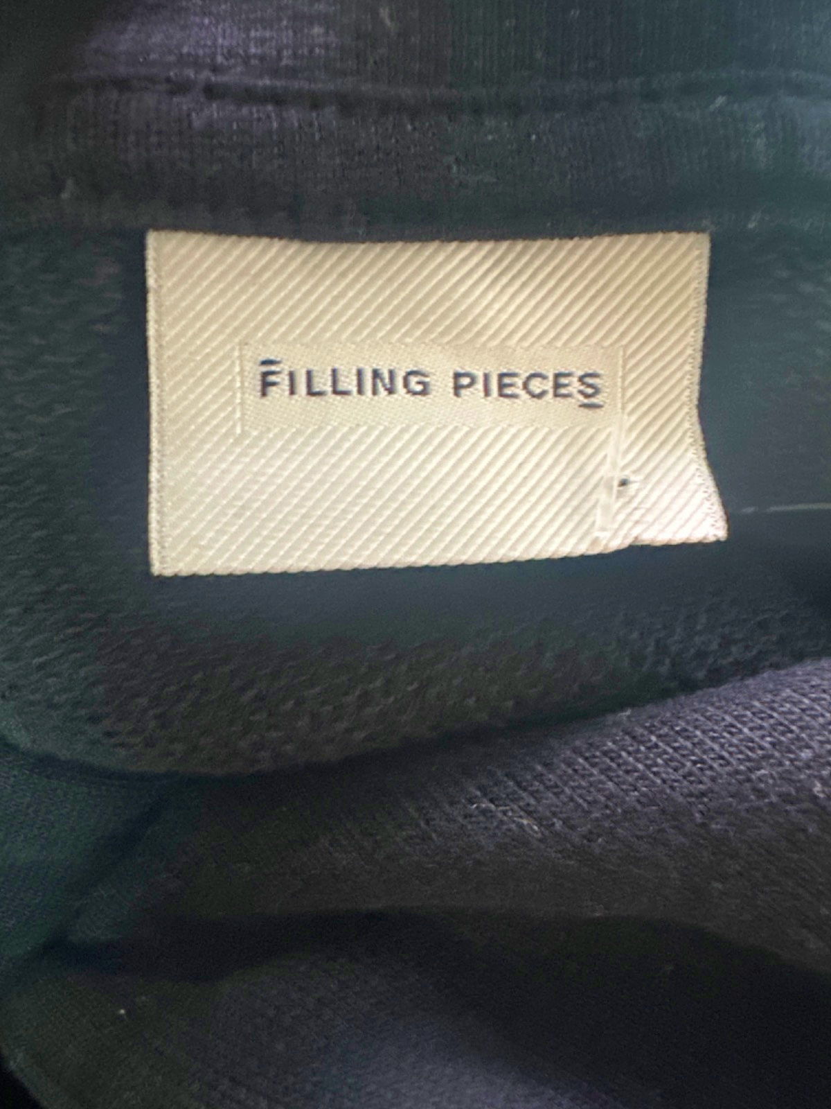 Filling Pieces Black Hoodie UK XS