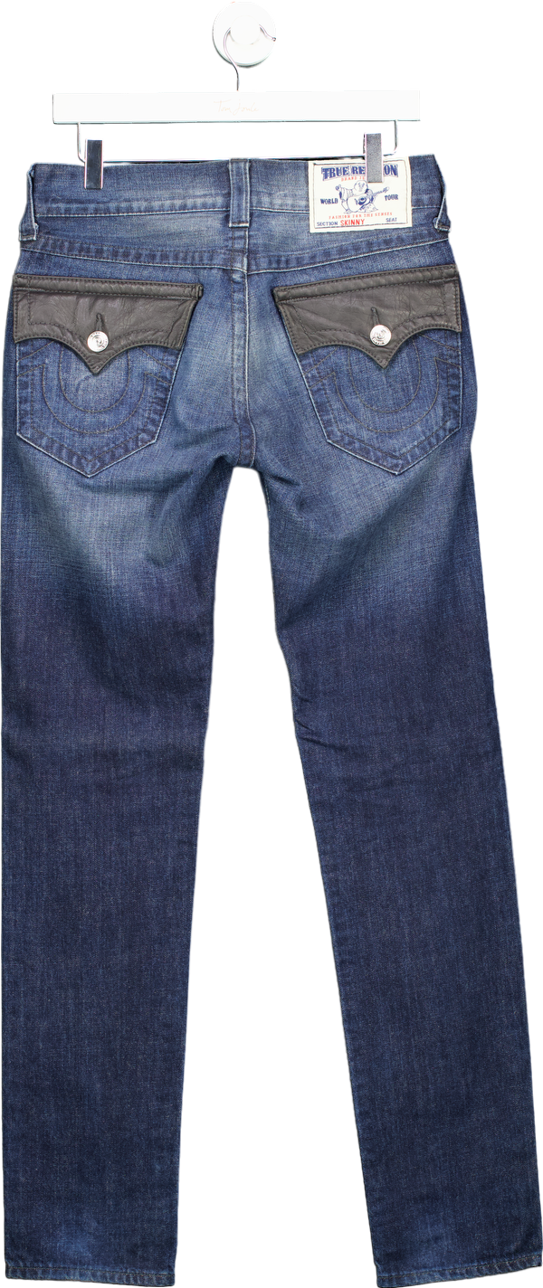 True Religion Blue Skinny Jeans UK 29W