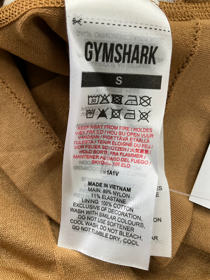 gymshark Beige Seamless Shorts UK S