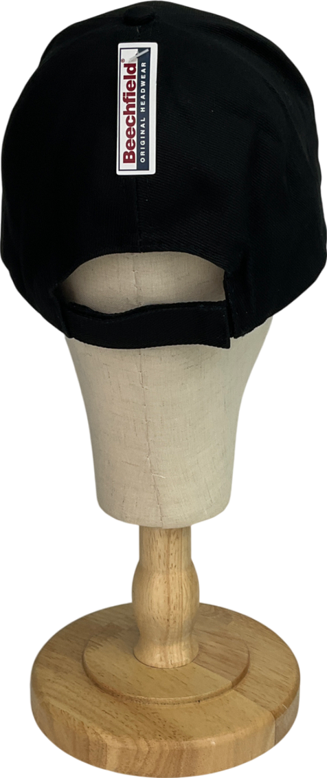 Beechfield Black Wayne's World Embroidered Baseball Cap Hat One Size