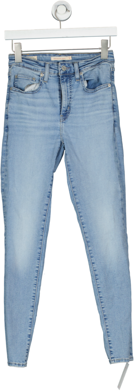 levis Blue 721 High Rise Skinny Jeans W27