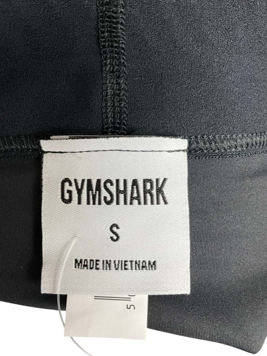 gymshark Black Seamless 1/2 Shorts UK S