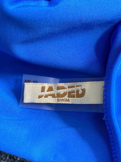 Jaded Blue Halterneck Bikini Set UK 12