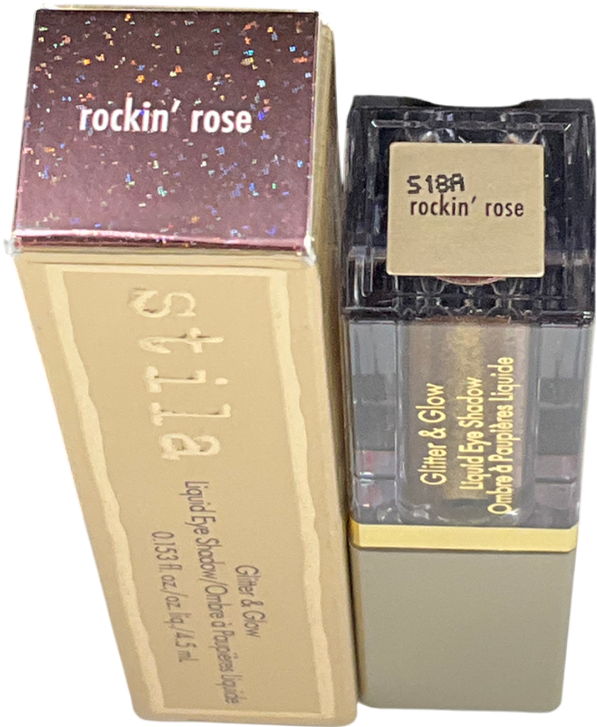 Stila Glitter & Glow Liquid Eyeshadow Rockin Rose 4.5ml