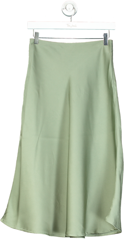 Dorothy Perkins Green Mid-Length Skirt UK S