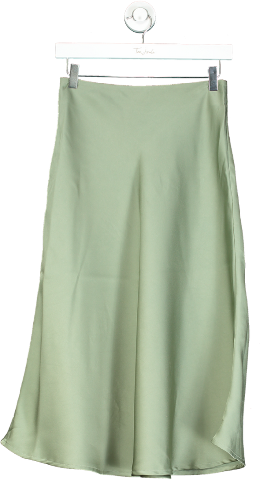 Dorothy Perkins Green Mid-Length Skirt UK S