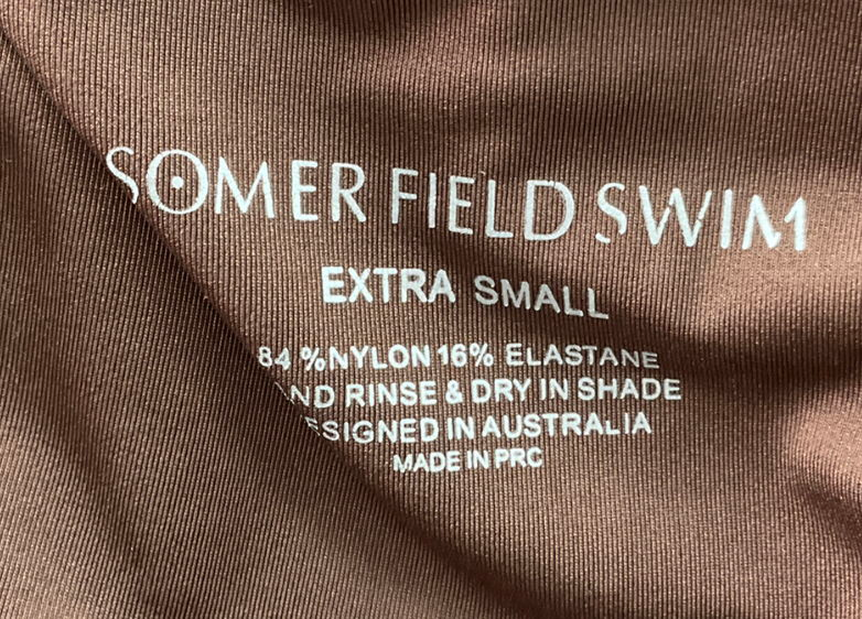 somerfield swim Brown Positano Top & Bottoms Bikini Set UK S