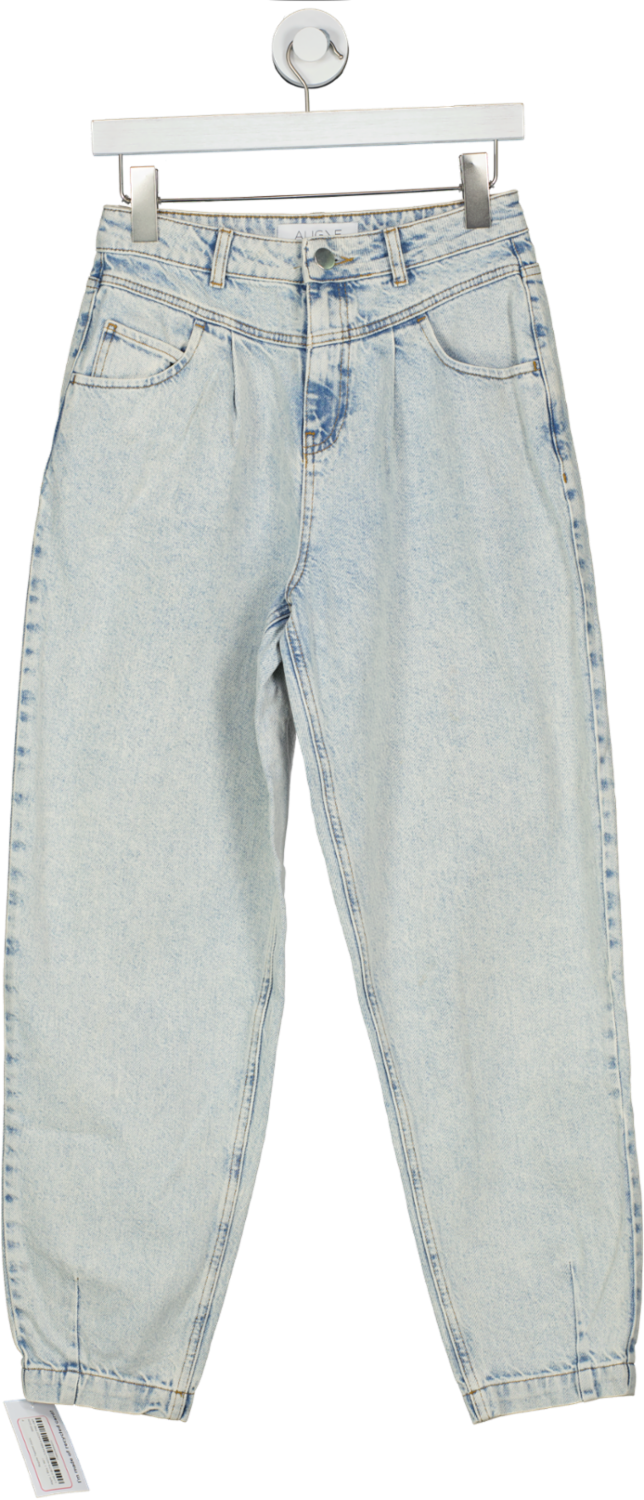 Aligne Blue Regular Tapered Jeans W27
