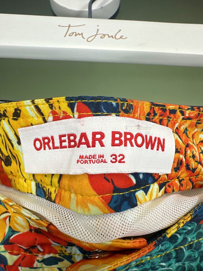 Orlebar Brown Multicoloured Bulldog Club T Swim Shorts UK W32