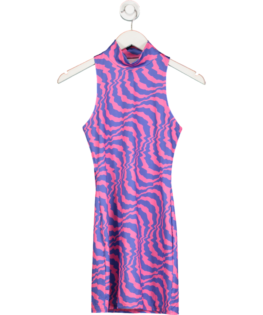 BananHot Pink Via Mini Dress UK S