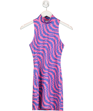 BananHot Pink Via Mini Dress UK S