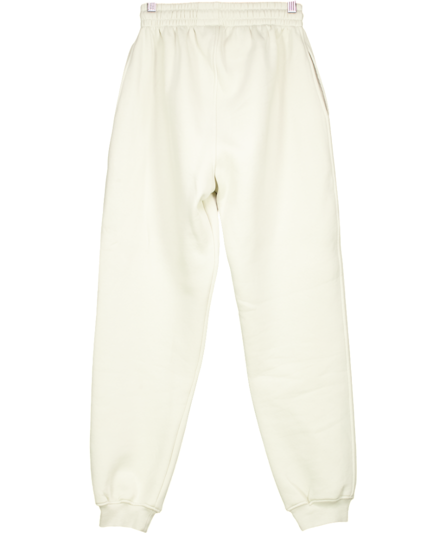 r.e.b.l Cream R.e.b.l Signature Luxe Stone Joggers UK S