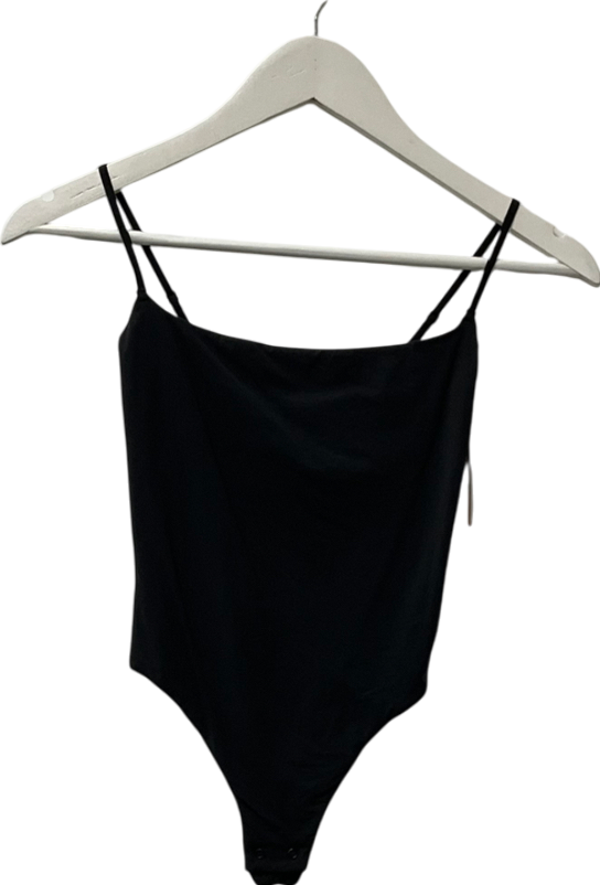 SKIMS Black Fits Everybody Cami Thong Bodysuit - Onyx UK M