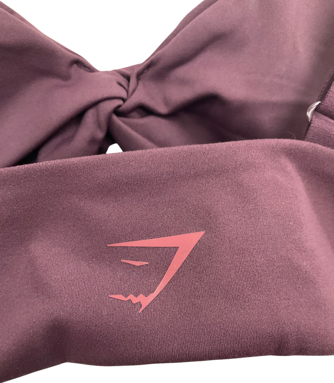 gymshark Purple Twist Front Bralette UK XS