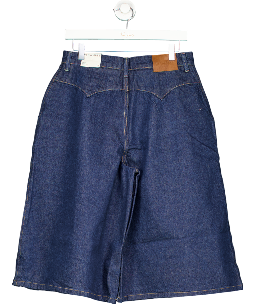 We The Free Blue Crvy Antonia Culotte Jeans W27