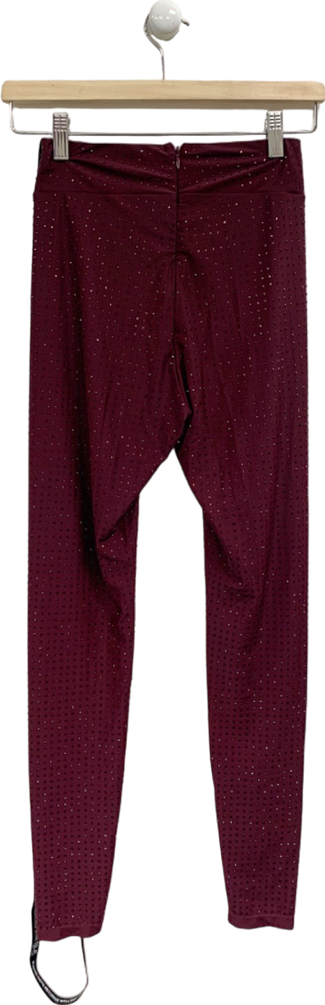 SLA Plum Nola Diamante Leggings XS