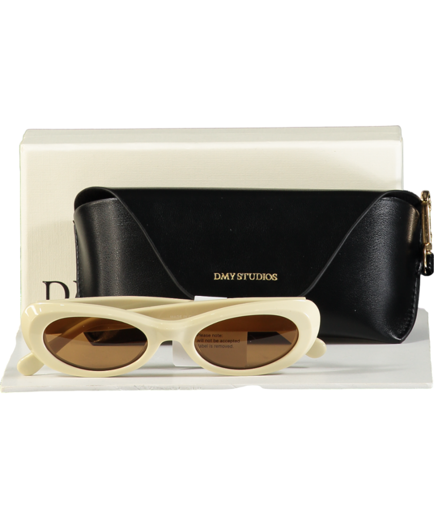 DMY STUDIOS Cream Dmy Studios Naomi Dmysun14si Ivory Sunglasses In Case One Size