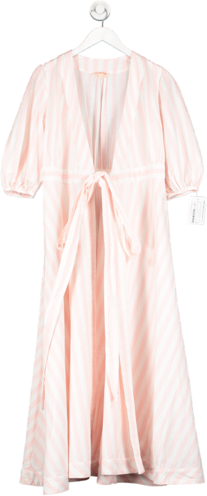 Seraphina Pink The Border Wrap Dress UK 10