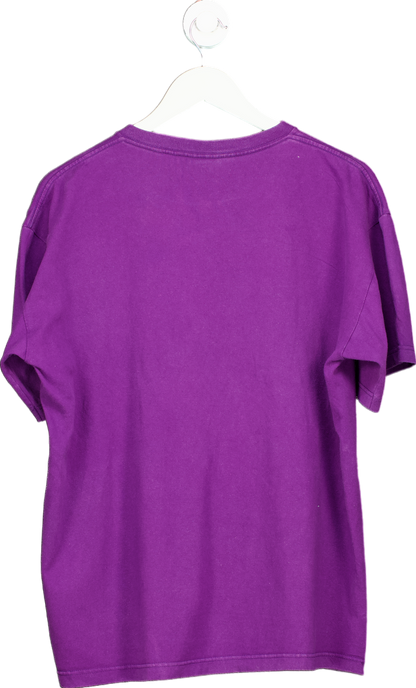 Stussy Purple Los Angeles T-Shirt UK L